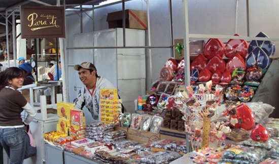 Chocolates Para Ti Has Delicious Chocolate and Shops all Around Sucre, Even Here at Mercado Central